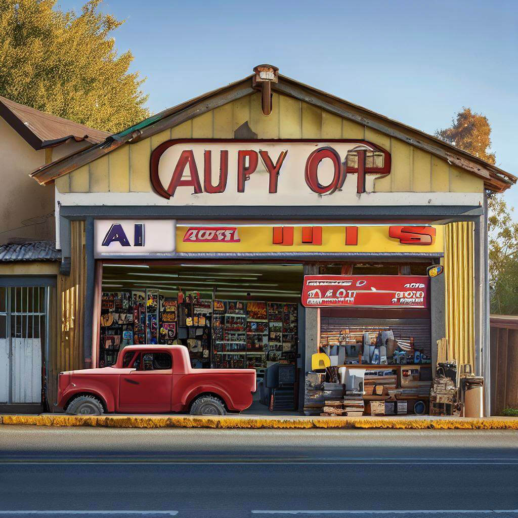 Agustin Rodríguez Gómez, An Auto Parts Store, from Chile