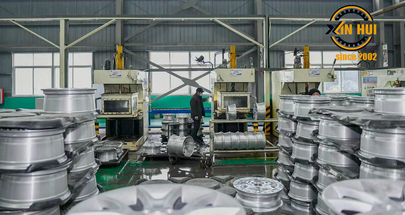 xing hui wheels company producing aluminum car rims